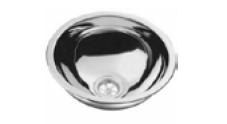 Lavabo yuvarlak ÇAP:21,5 DERİNLİK: 8