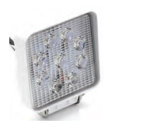 Carub Kare Güverte Lambası 9Led