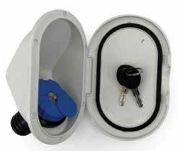 Depo Dolum Yuvası Kilitli Su 38 mm