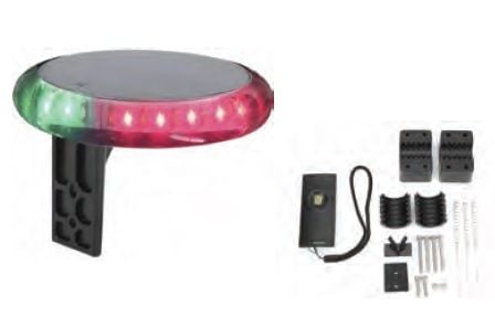 Solar Panelli Led Seyir Feneri ve Çakar kumandalı