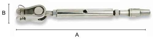 16mm Mafsallı Norsmenli Liftin Tel 10mm