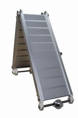 PSR-2K Alüminyum Basamaklı Katlanır Pasarella 35x200 cm