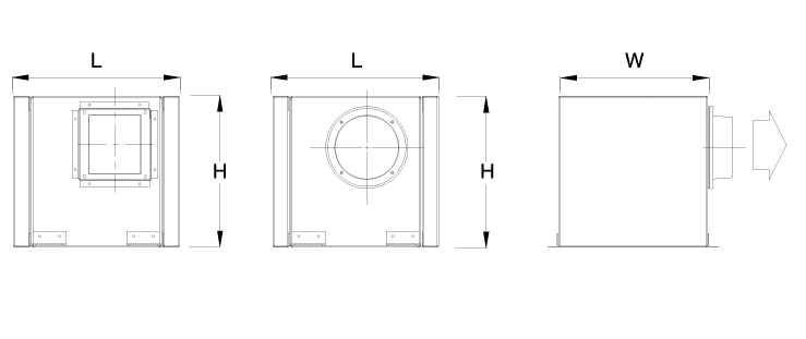 Condaria Hava Egzoz Kutuları (Tek Fazlı) 180Pa