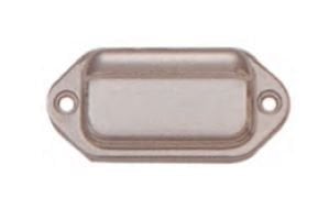 Basamak Lambası 6 Led 12V Mavi Kromaj Kapaklı