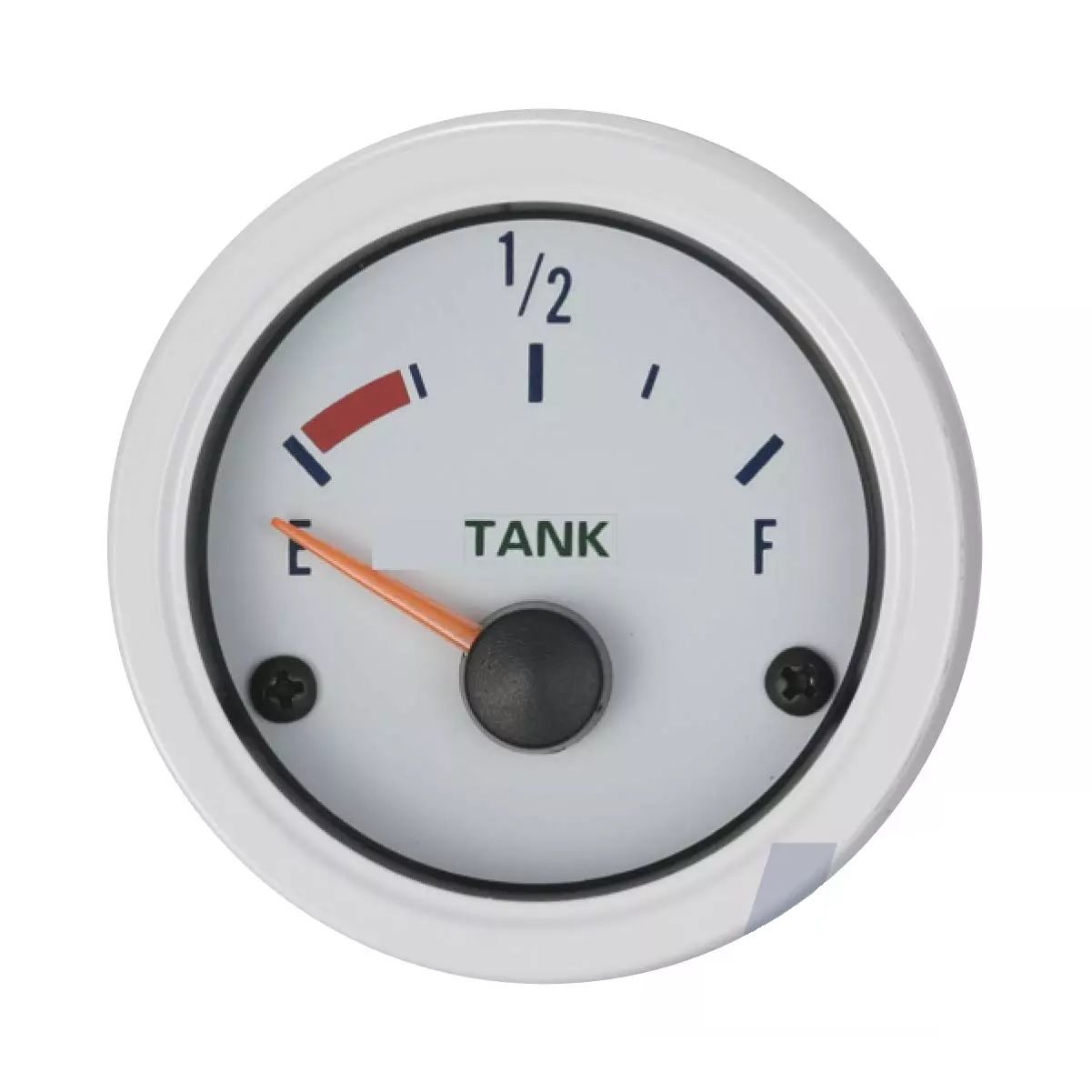 52mm Tank Seviye Göstergesi 10-180Ω Beyaz Yüz ve Beyaz Çerçeve