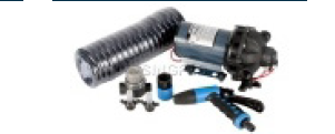 SAIFLO GÜVERTE YIKAMA POMPASI KİT 24V 20LPM.70PSI.5AMP
