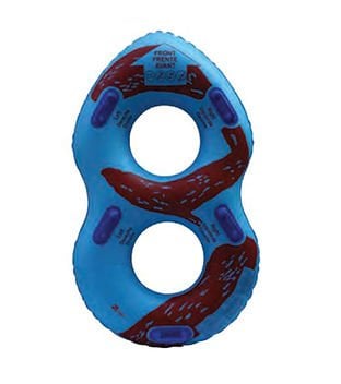 Zebec Çift Kişilik Aqua Park Kaydırak Botu Mavi 48''