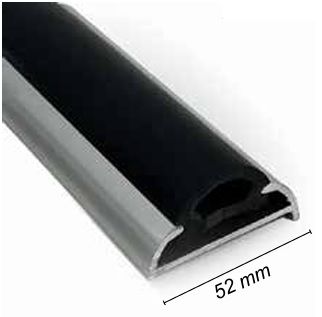 Küpeşte Fitili Alüminyum 52mm (1 Boy 3Mt)
