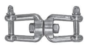 Fırdöndü Çift Kilitli Krom 12mm