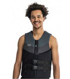 Jobe Neopren Erkek Can Yeleği Siyah-Gri XL