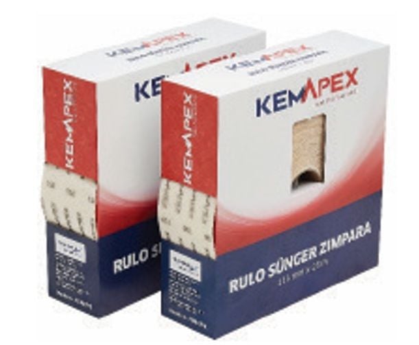 Kemapex Rulo Sünger Zımpara P400 25Mt