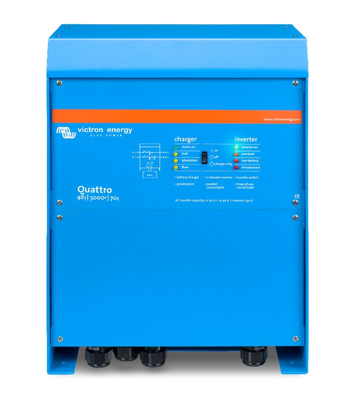 Victron Enerji Quattro İnverter/Şarjer 12/5000/220-100/100