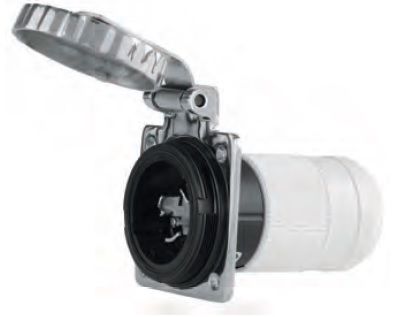 Marinco Krom Priz 63 Amp 3 Uçlu
