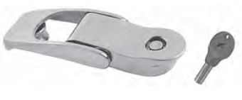 Modern Kapak Kilidi 25 x 82 mm Kilitli