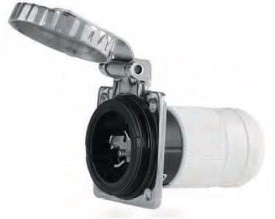 Marinco Krom Priz 63 Amp 4 Uçlu