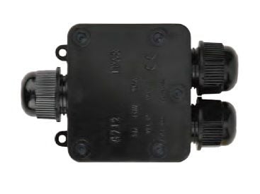 IP68 Bağlantı Kutusu 3 Girişli 3 Pin 9-12 mm