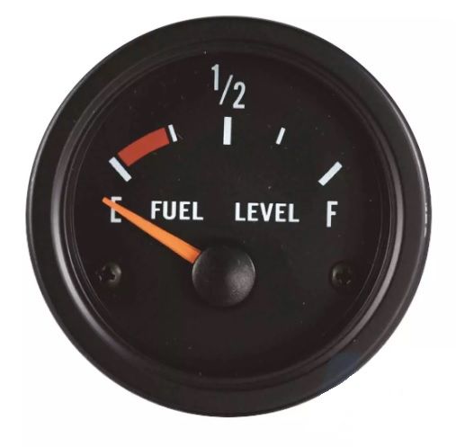 52mm Yakıt Seviye Göstergesi 240-33Ω Siyah Yüz