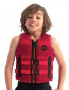 Jobe Neopren Çocuk Can Yeleği Kırmızı 164