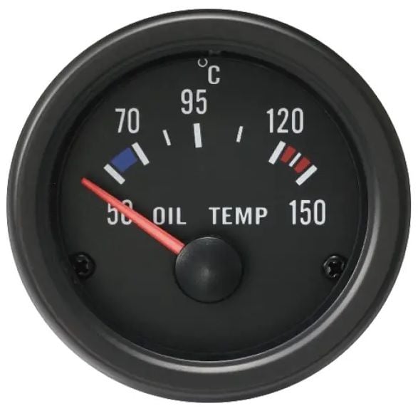 52mm Yağ Sıcaklık Ölçer 50-150˚C Sensör