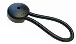 Lastikli Klips Siyah 9cm