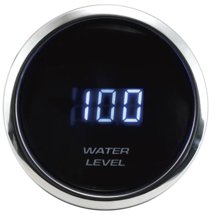 52mm Dijital Mavi Siyah Yüz ve Paslanmaz Çelik