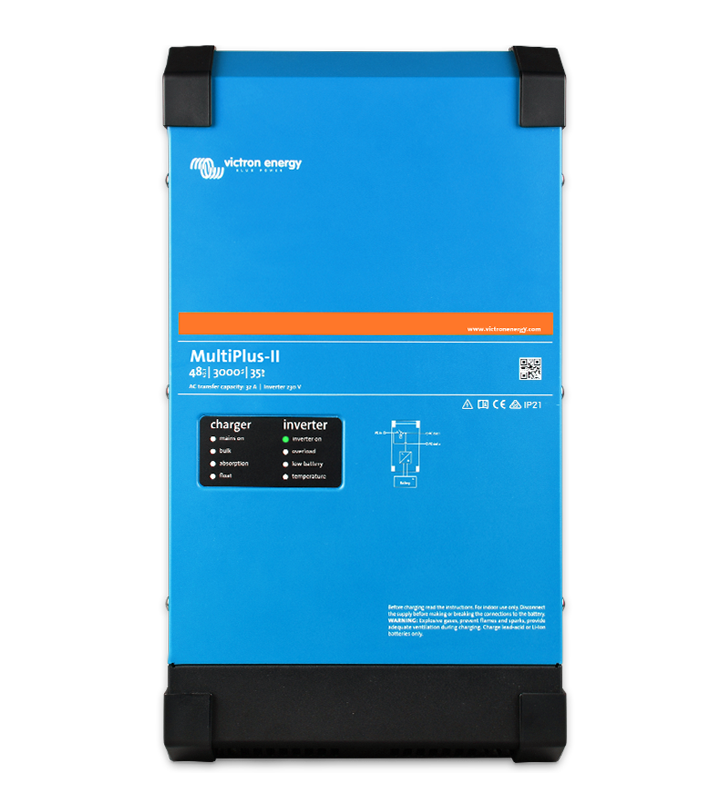 Victron Enerji MultiPlus-II İnvertör/Şarj Cihazı 3000VA-48/3000/35-32
