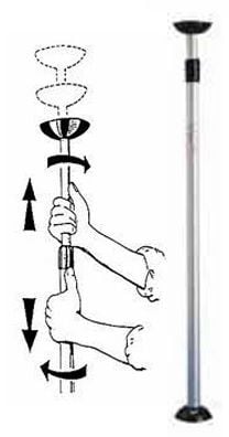 Tente Gergi Aparatı Teleskopik 108-200cm