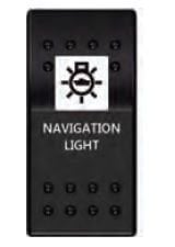 Switch On-Off Navigasyon Lambası 12-24V