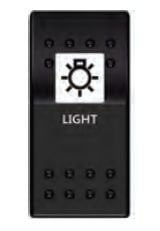 Switch On-Off Lamba 12-24V