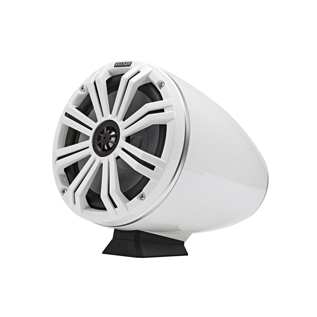 Kicker KM Marine 200 mm Yüzey Koaksiyal Hoparlör Sistemi Beyaz