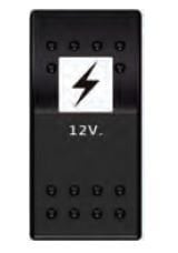 Switch On-Off Elektrik 12V