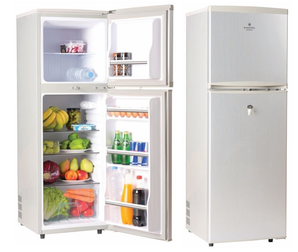 Marin Buzdolabı Çift Kapılı 100 lt. Siyah 12/24V
