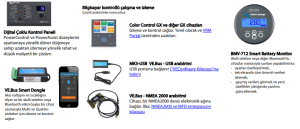 Victron Enerji MultiPlus İnvertör/Şarj Cihazı 5000VA - 48/5000/70-100