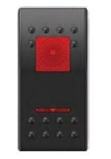 Switch Kırmızı On-Off-On 12-24V