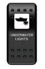 Switch Sualtı Lambası On - Off 12-24 V
