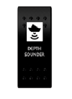 SWITCH DEEP SOUNDER ON-OFF