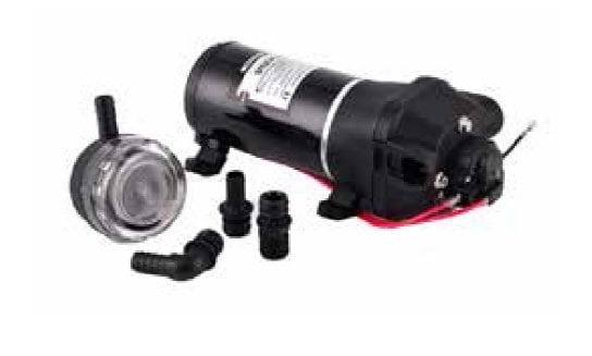 Sailflo Hidrofor 12V.12,5 LT/DAK.- 35(2.41)PSI/BAR.7 AMP.