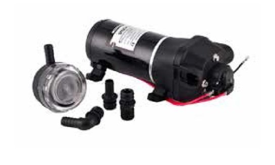 Sailflo Hidrofor 24V.12,5 LT/DAK.- 35(2.41)PSI/BAR.4 AMP.