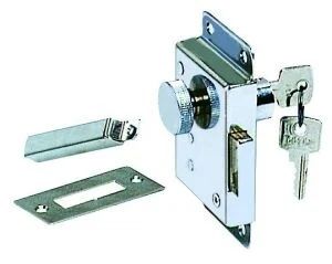 Kapı Kilidi 98X58mm Silindir Boyu 25mm Sağ