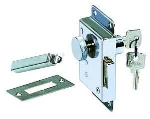 Kapı Kilidi 98X58mm Silindir Boyu 25mm Sağ