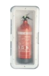 Yangın Tüpü Kutusu Şeffaf 1 Kg Tüp İçin