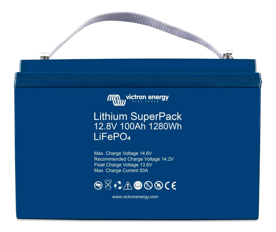 Victron Enerji Lithium SuperPack 12.8V/100Ah-a (M8)