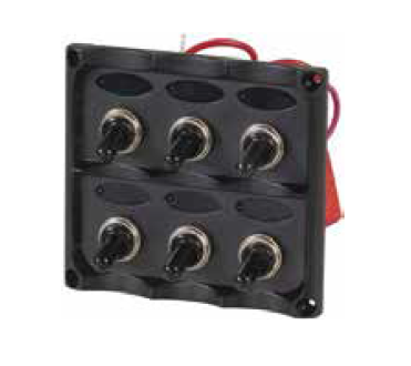 SWITCH PANEL 6 LI İZOLELİ