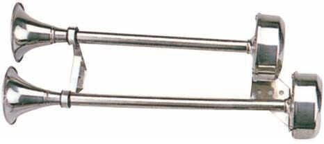 Krom Korna Çiftli Borulu 12 V 45 cm