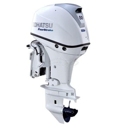 Tohatsu 60 Hp Deniz Motoru Uzun Şaft Marşlı Trimli BEYAZ