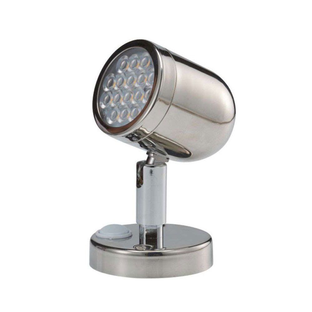 Attwood Led Başucu Okuma Lambası - Pirinç 12V
