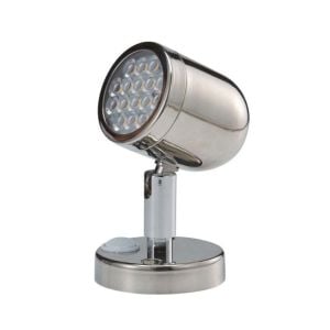 Attwood Led Başucu Okuma Lambası - Krom 12V