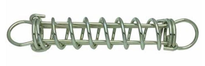 Halat Esnetme Yayları Galveniz 6mm Boy 320mm