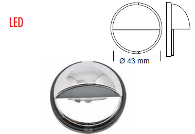 Merdiven Lambası MAVİ LED 12V