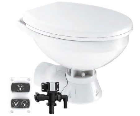 Seaflo Elektrikli Sessiz Tuvalet Büyük Taş 12 V